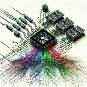 **Alt Text:** "Nvidia presenta sus nuevas GPUs diseñadas específicamente para aprendizaje federado, optimizando el rendimiento y la eficiencia en la inteligencia artificial."